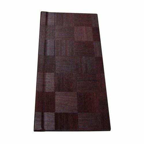 【シンビ】レール式 和洋メニューブック LS-114 ブラウン