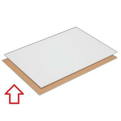 取リ板 アルミン軽量タイプ CTL-51300 600型(茶)600×400×6.3 u-func 茶