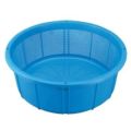 ザル 【セキスイ ザルカゴ #35 35L ブルー PE製】 #35 高さ210 直径:550、底径:460 【グループA】