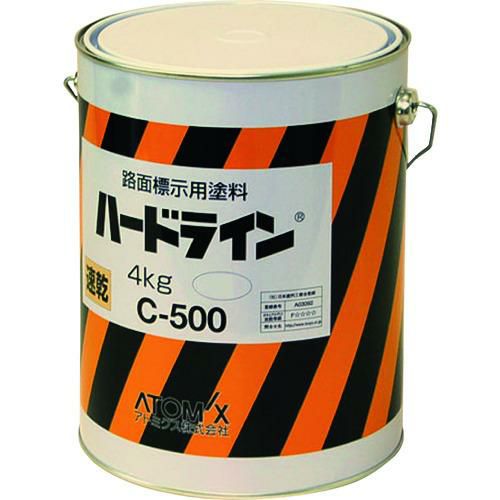 アトミクス 油性ハードラインCー500 4kg 白/00001-12101/業務用/新品/小物送料対象商品 | その他店舗備品 |  業務用厨房機器・調理道具・家具・食器の通販・買い取りサイト テンポスドットコム