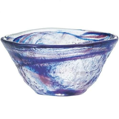 和がらす 酒 ぐい呑み(青)