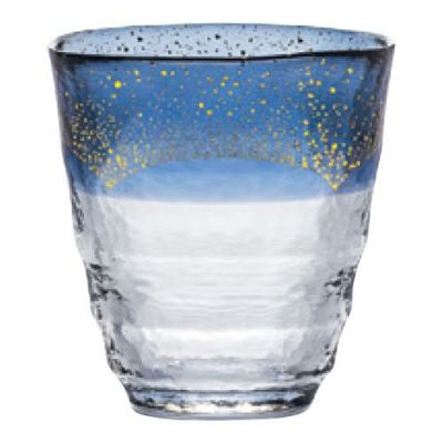 和がらす温 ギフト お湯わり焼酎ぐらす(藍・金箔)