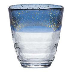 和がらす温 ギフト お湯わり焼酎ぐらす(藍・金箔)