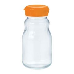 漬け上手フルーツシロップびん 保存容器・調味料 ポット(オレンジ)