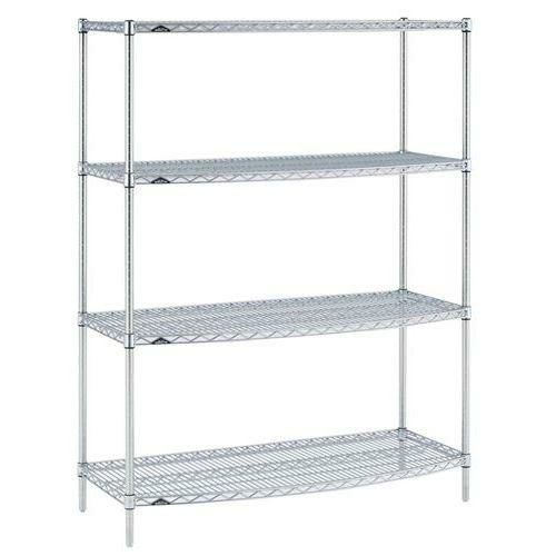 ラウンドエレクターシェルフ 4段 P1900×MS1220R