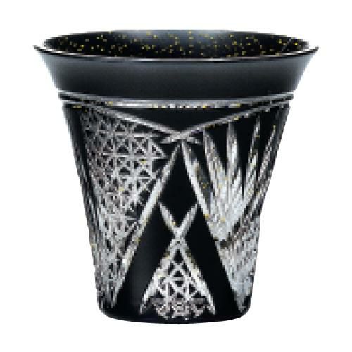 八千代切子 ギフト 杯(開扇柄 ひらきおうぎがら)