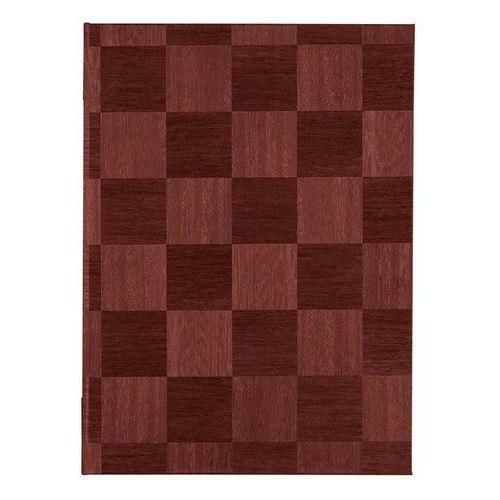 【シンビ】市松柄メニューブック LS-111 茶