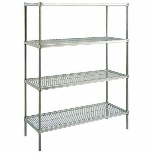 PS1390 キャニオン ステンレス シェルフ用柱 4本