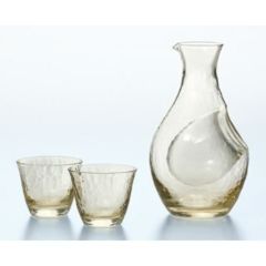 酒グラスコレクション ギフト 高瀬川 琥珀 冷酒セット