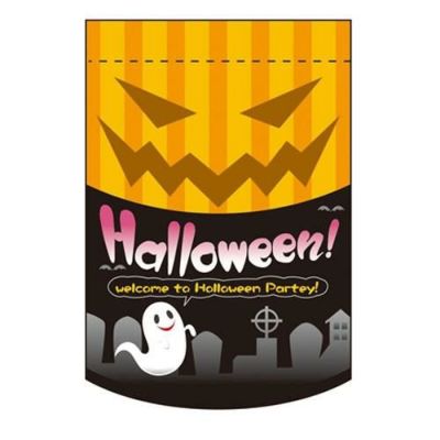 変形タペストリー 「Halloween (円 カット)」 のぼり屋工房