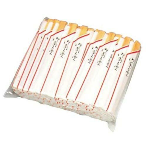 割り箸 【割箸 赤線仕入 丁六 100膳入】 長さ:165 1入 /業務用食器