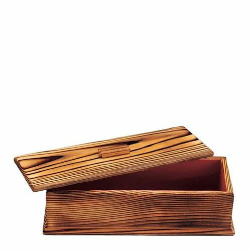 焼杉 はし箱(内朱)(16308)