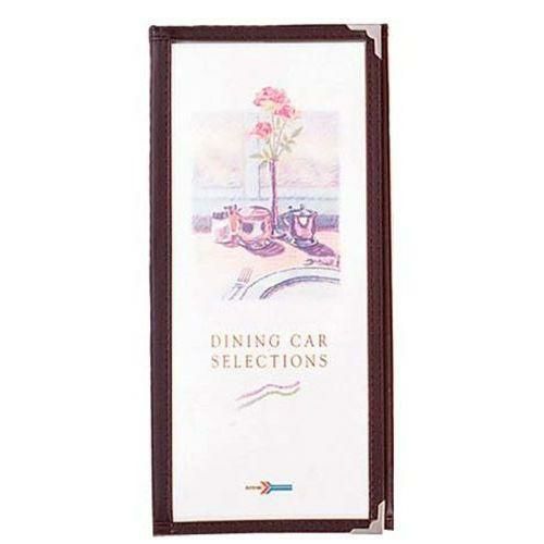 【シンビ】メニューブック ABW-6 茶