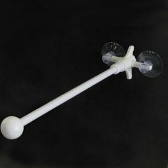 フラッグポール 2個吸盤式 丸パイプ26cm 白  のぼり屋工房