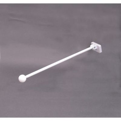 フラッグポール マグネット式 丸パイプ26cm 白  のぼり屋工房