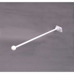 フラッグポール マグネット式 丸パイプ26cm 白  のぼり屋工房