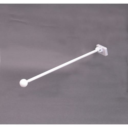 フラッグポール マグネット式 丸パイプ26cm 白  のぼり屋工房