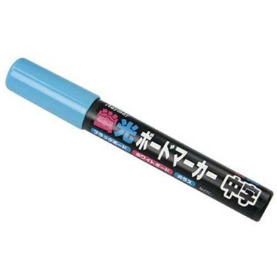 蛍光ボードマーカー (中字)ブルー  のぼり屋工房