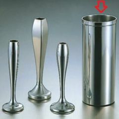 花器 【ミスタースリム 18-8 フラワーポット MR-125】 MR-125 高さ200 直径:80 【グループA】