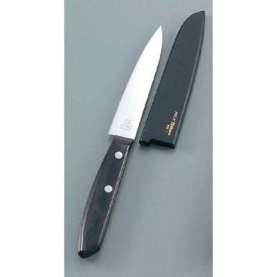 ミソノ 果物ナイフ（木製サヤ付）No.1 10.5cm