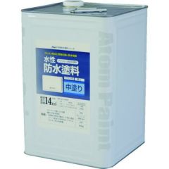 アトムペイント 水性防水塗料専用中塗り 16kg ホワイト/00001-23031