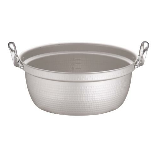 マイスター アルミ円付鍋 (目盛付)42cm