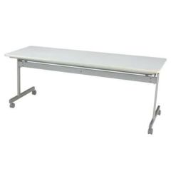 会議用テーブル 跳ね上げ式 ネオホワイト KS1560NW ホワイト