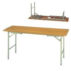 会議用テーブル ハイ・ロー2WAYタイプ チーク色 KRH1860NT チーク