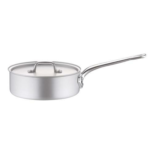 アルミ プロセレクト浅型片手鍋(目盛付) 21cm