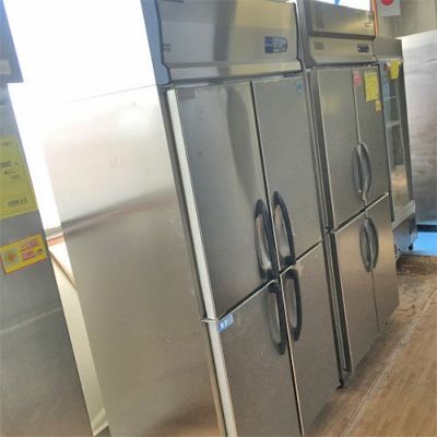 【中古】縦型冷凍冷蔵庫 2凍2蔵 大和冷機 313YS2-EC 幅900×奥行