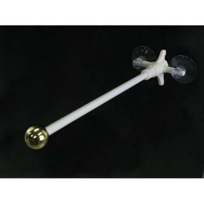 フラッグポール 2個吸盤式 丸パイプ26cm 金  のぼり屋工房