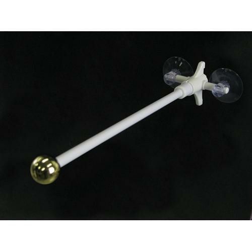 フラッグポール 2個吸盤式 丸パイプ26cm 金  のぼり屋工房