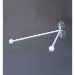 フラッグポール ダブルフラッグ 割パイプ33cm   のぼり屋工房