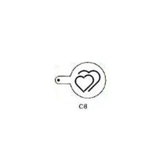 ABSステンシルシート C8