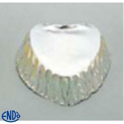 チョコカップ(2,000枚入) 9013ハート(銀)