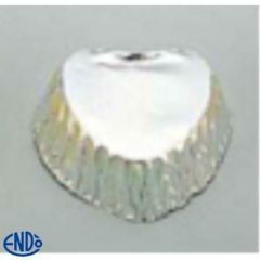 チョコカップ(2,000枚入) 9013ハート(銀)