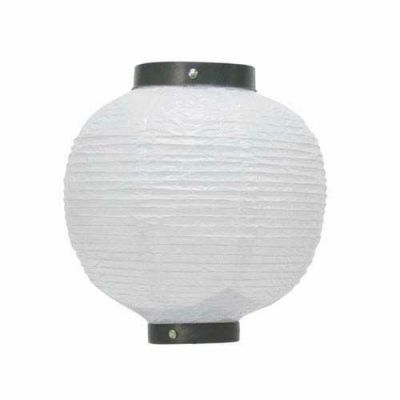 無地提灯 白無地 八寸丸  のぼり屋工房