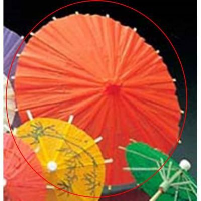 飾り番傘 ミニ野立傘 B(100ヶ入)朱(64134)