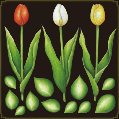 デコレーションシール スタンダード フラワー3  のぼり屋工房