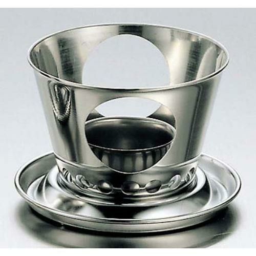 EBM 18-8 1人用 しゃぶしゃぶ鍋セット コンロセット丈/一人鍋