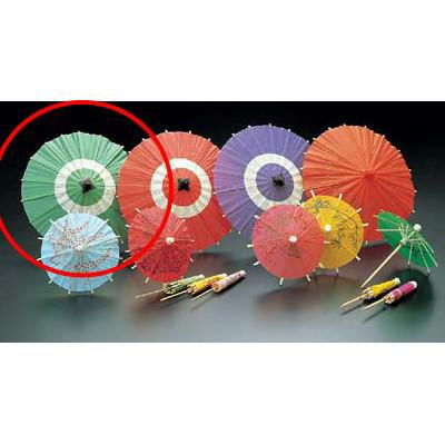 蛇ノ目傘 B(100ヶ入) 緑