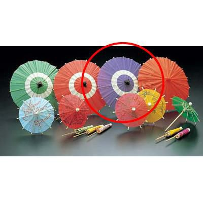 蛇ノ目傘 B(100ヶ入) 紫