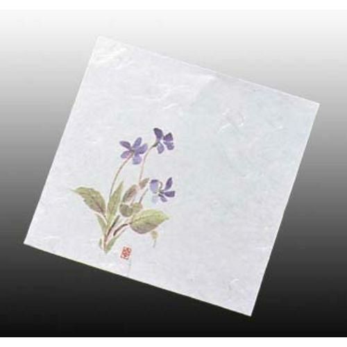 ニュー四季懐紙 4寸(100枚入) NS-16 すみれ(2月から4月)