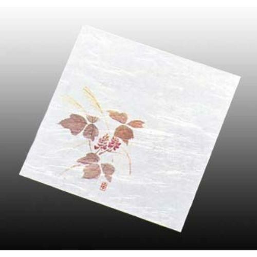 ニュー四季懐紙 4寸(100枚入) NS-23 山くず(9月から10月)