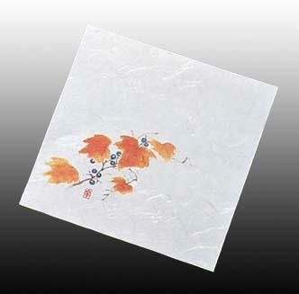 ニュー四季懐紙 4寸(100枚入) NS-25 山ぶどう(9月から11月)