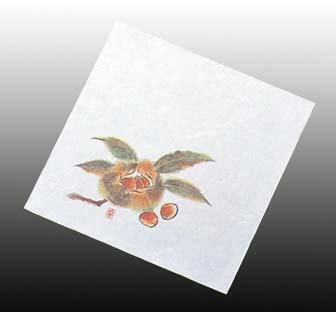 ニュー四季懐紙 5寸(100枚入) NS-13 くり(9月から10月)