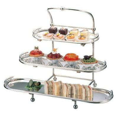 UK 18-8 小判ケーキスタンド B 3段