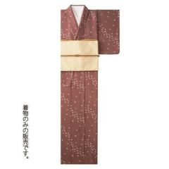 セパレート着物 セパレート着物 桜花文様京小紋グリーン OD681 /業務用/新品
