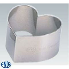 18-8 アルゴンケーキリング ハート 65×65×40