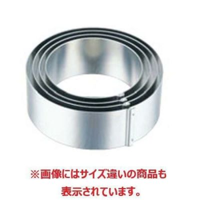 18-8ジャンボかみ合せ丸セルクル（イングリッシュマフィン） φ100×H25